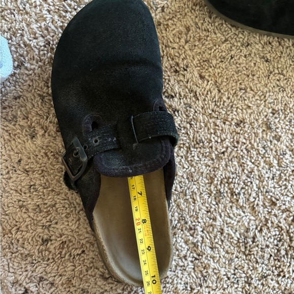 American Eagle Black Suede Clogs - Picture 3 of 7